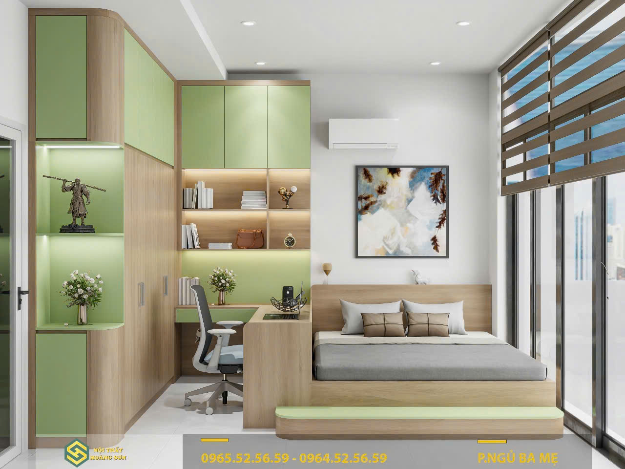 Thi công nội thất phòng ngủ Thi công nội thất phòng ngủ
