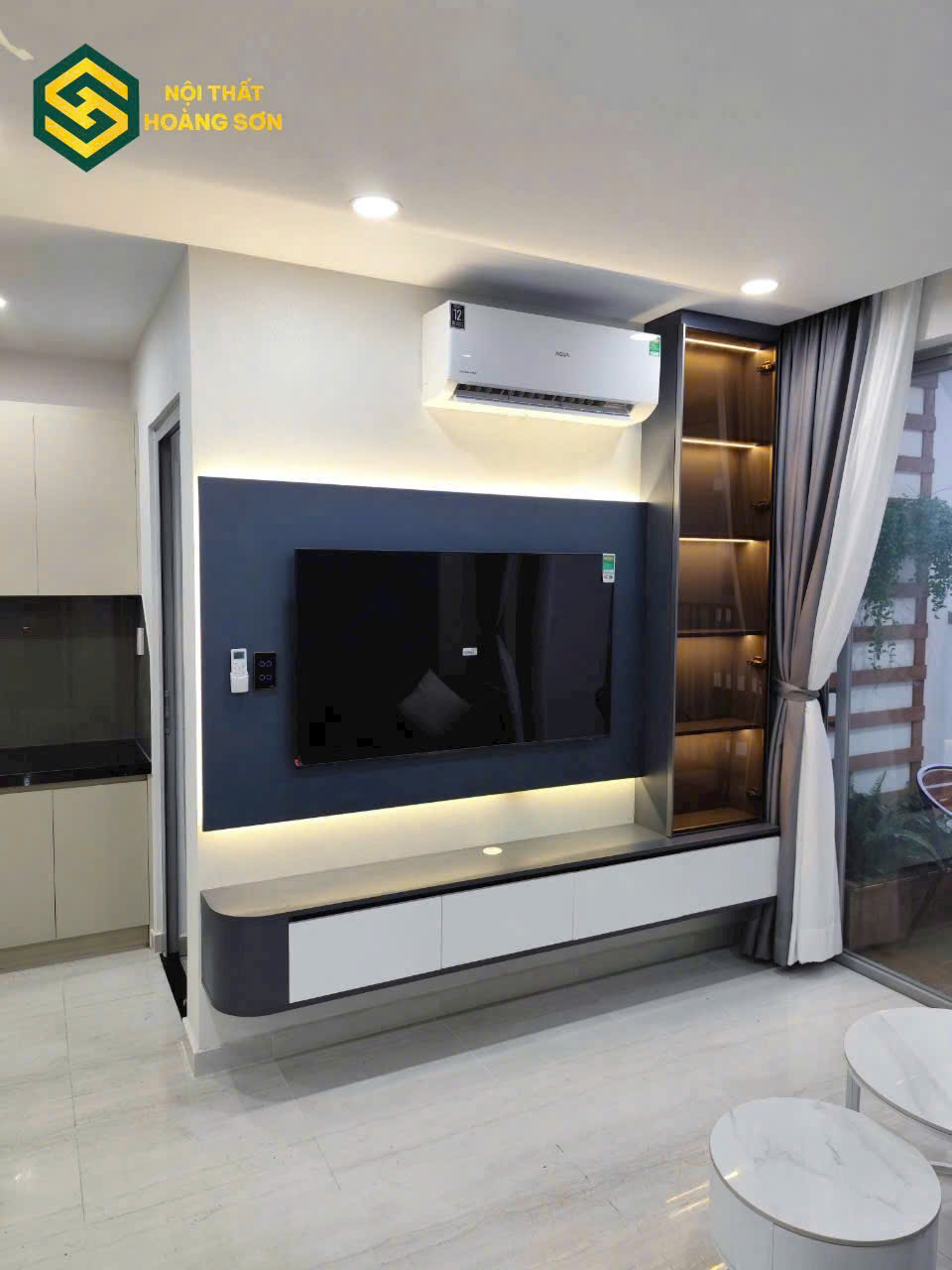 Thi công nội thất phòng khách Thi công nội thất phòng khách