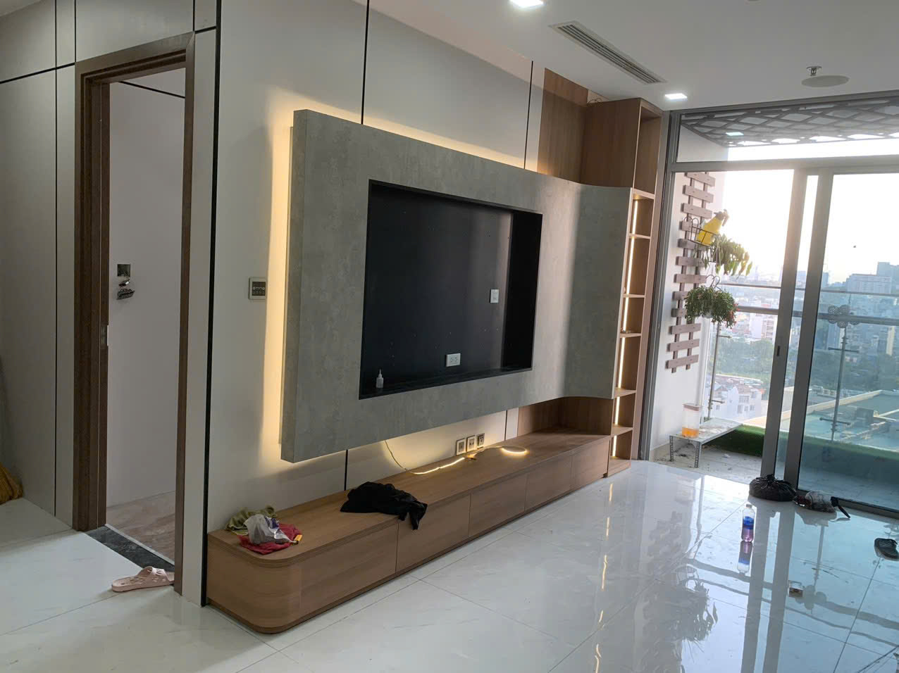Thi công nội thất phòng khách Thi công nội thất phòng khách