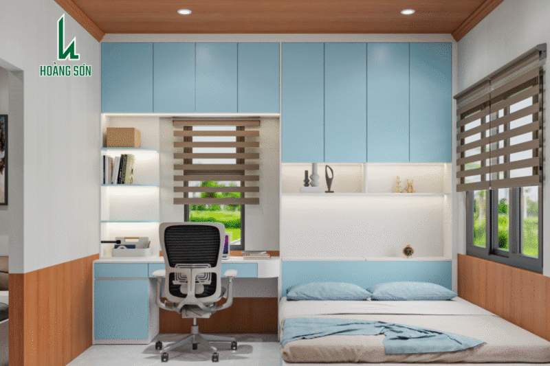 Bộ phòng ngủ 18m2 PN0046 Mẫu Phòng Ngủ PN0046