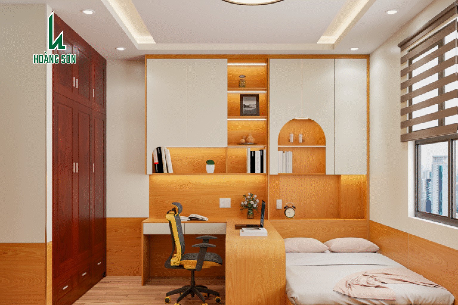 Mẫu Phòng Ngủ PN0058 Mẫu Phòng Ngủ PN0058