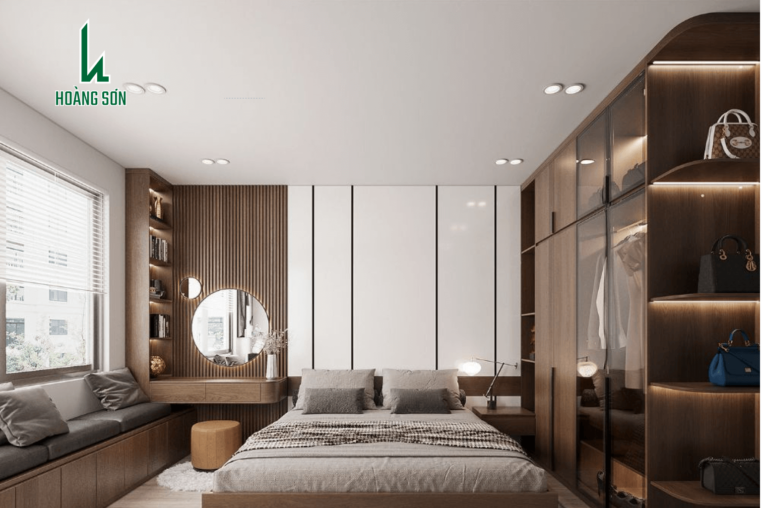 Bộ phòng ngủ 20m2 PN0020 Bộ phòng ngủ 20m2 PN0020
