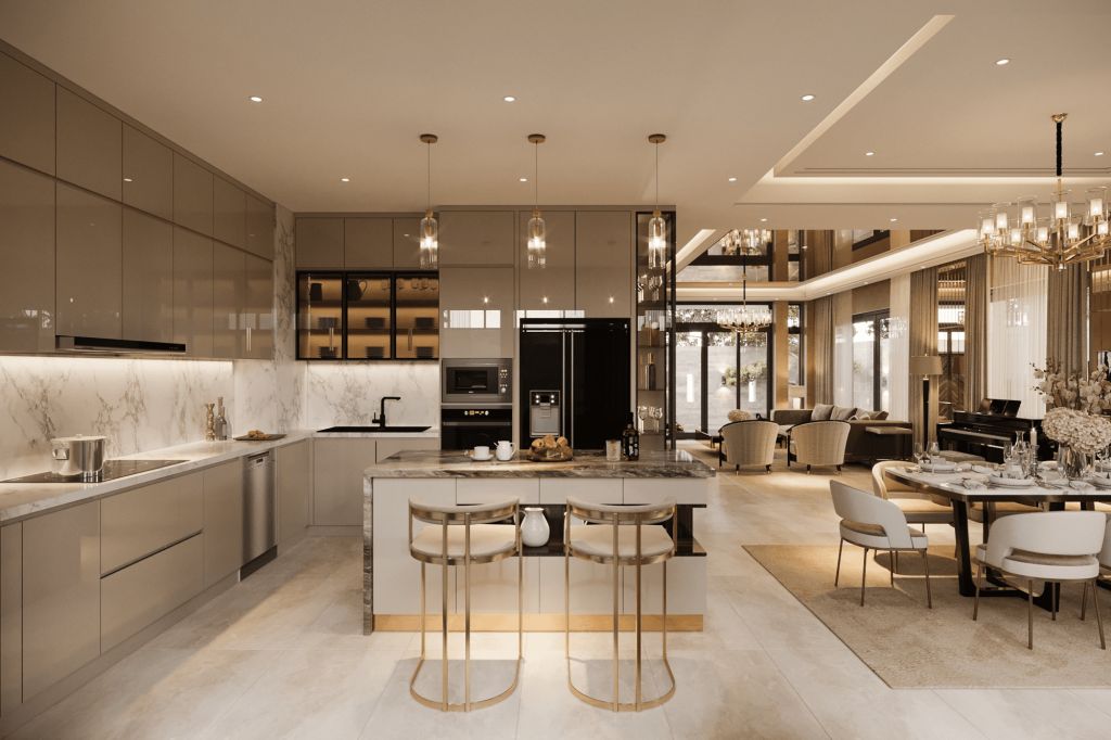 Các nguyên tắc phối màu cho phòng bếp