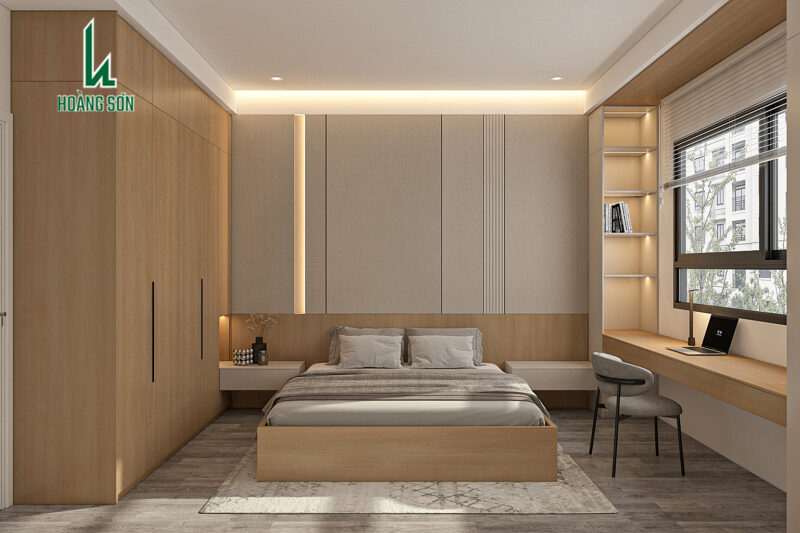 Bộ phòng ngủ 15m2 PN0080 Bộ phòng ngủ