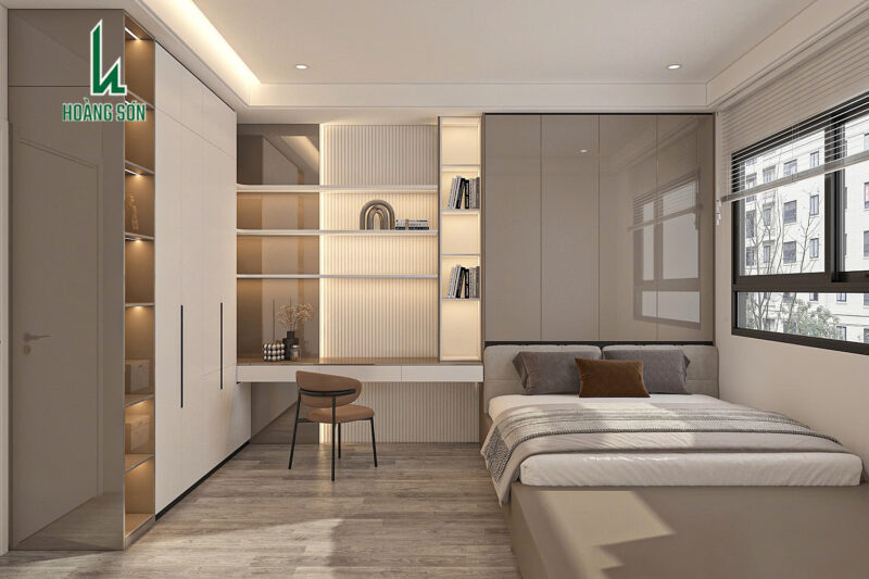 Bộ phòng ngủ 16m2 PN0085 Bộ phòng ngủ