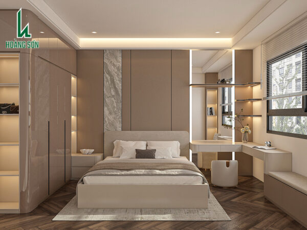 Nâng tầm không gian sống với mẫu thiết kế phòng ngủ 15m2 sang trọng và tinh tế