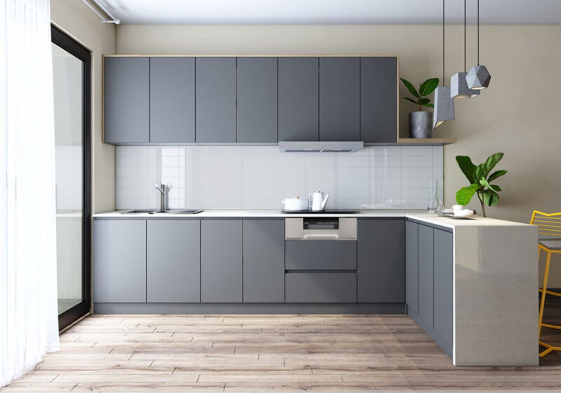 Nên làm tủ bếp nhựa hay gỗ công nghiệp? So sánh chi tiết 2 loại Cấu tạo thùng tủ bếp nhựa PVC chống nước