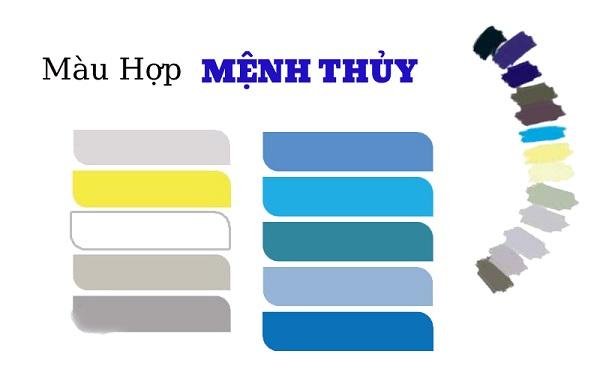 Màu sắc phòng ngủ cho người mệnh Thuỷ thu hút tài lộc