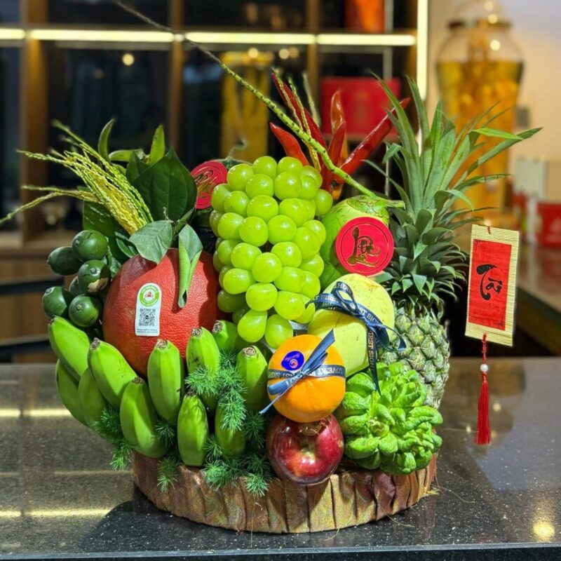 Ý nghĩa mâm ngũ quả ngày Tết trong văn hóa & phong thủy