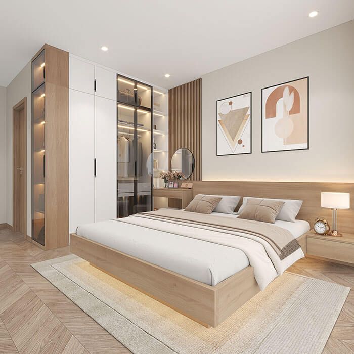 Phong Thủy Nội Thất Tác Động Ra Sao Đến Sức Khỏe Và Tài Lộc? Nội thất phòng ngủ tạo cảm giác thư giãn