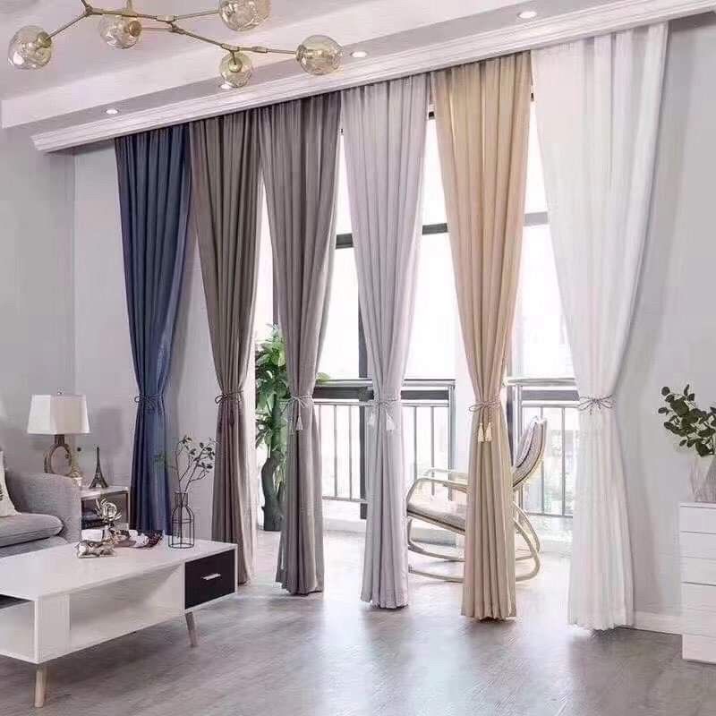 Gợi Ý Mẫu Rèm Cửa Phòng Khách Hợp Mệnh Từ Màu Sắc Đến Chất Liệu luu y treo rem cua dung phong thuy