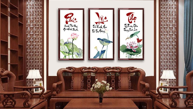 Cách treo câu đối, đèn lồng, tranh Tết để tăng vượng khí, đón tài lộc Cách treo câu đối, đèn lồng, tranh Tết để tăng vượng khí, đón tài lộc