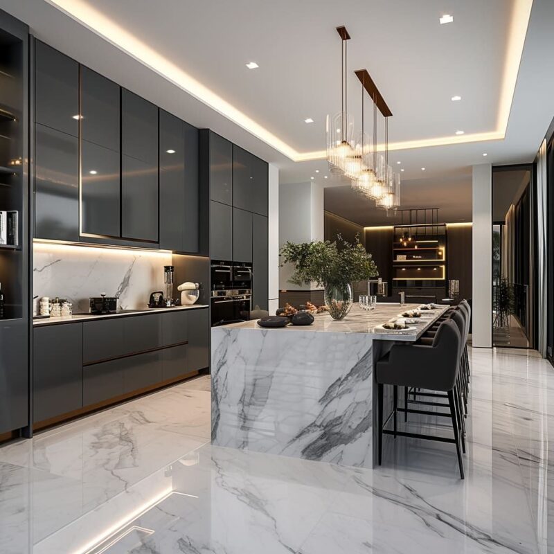 Tam giác bếp là gì? Ứng dụng trong thiết kế bếp Tam giác bếp