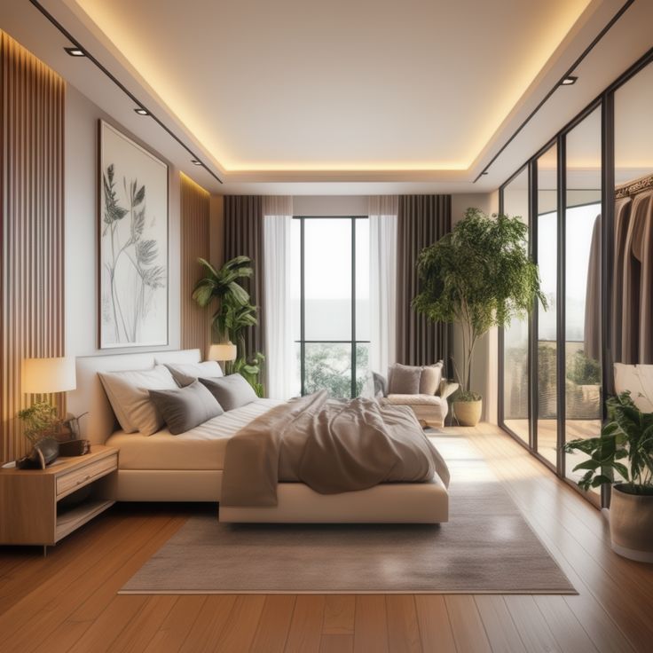 Các loại cây xanh lọc không khí tốt nhất cho phòng ngủ mà không gây hại vào ban đêm. Cây xanh