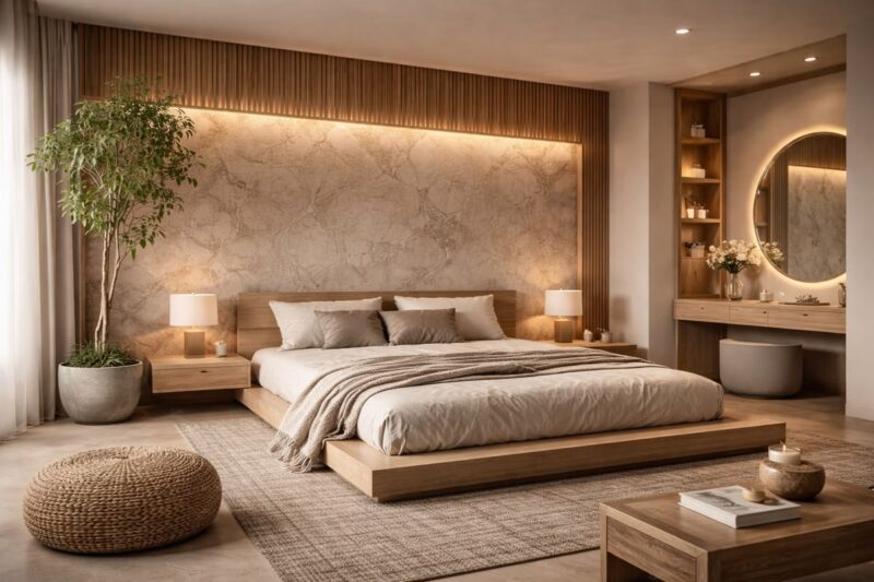 Cách bố trí đèn trong phòng ngủ hợp lý, khoa học Đèn ngủ
