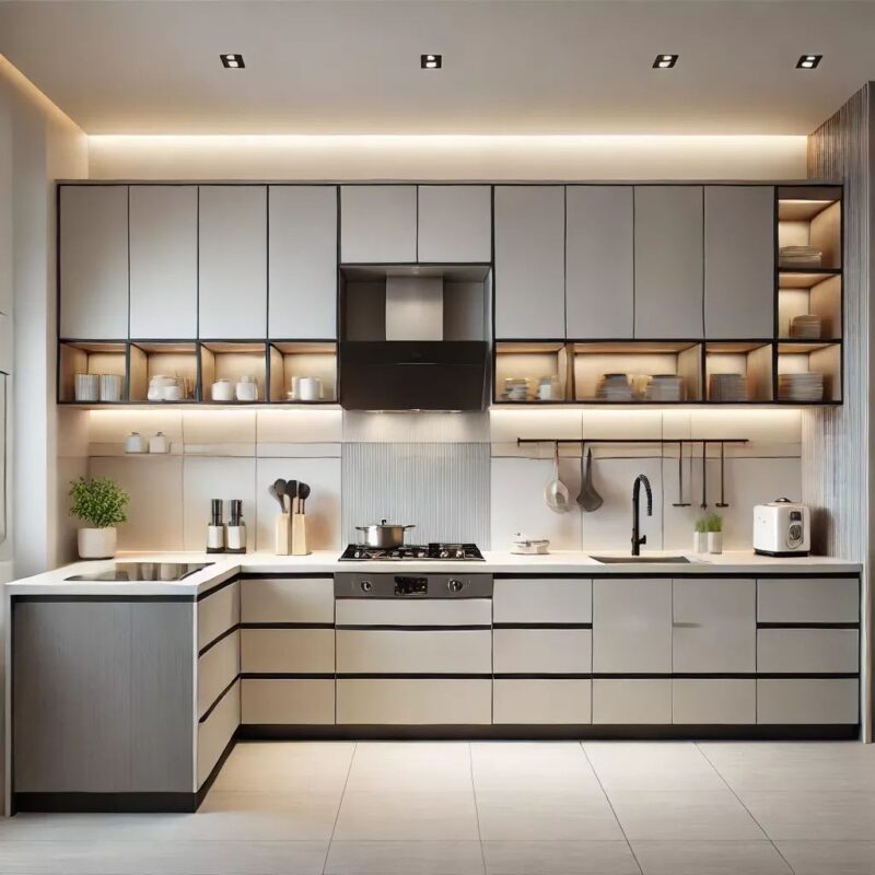 Có nên thiết kế tủ bếp chữ L không? Ưu và nhược điểm của tủ bếp chữ L Tủ bếp