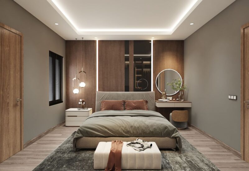 Cách trang trí phòng ngủ 10m2 hợp lý, đầy đủ công năng Phòng ngủ 10m2