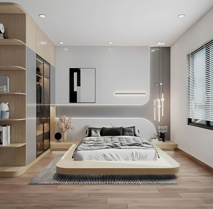 Mẹo giúp phòng ngủ nhỏ trông rộng hơn so với diện tích thực Phòng ngủ
