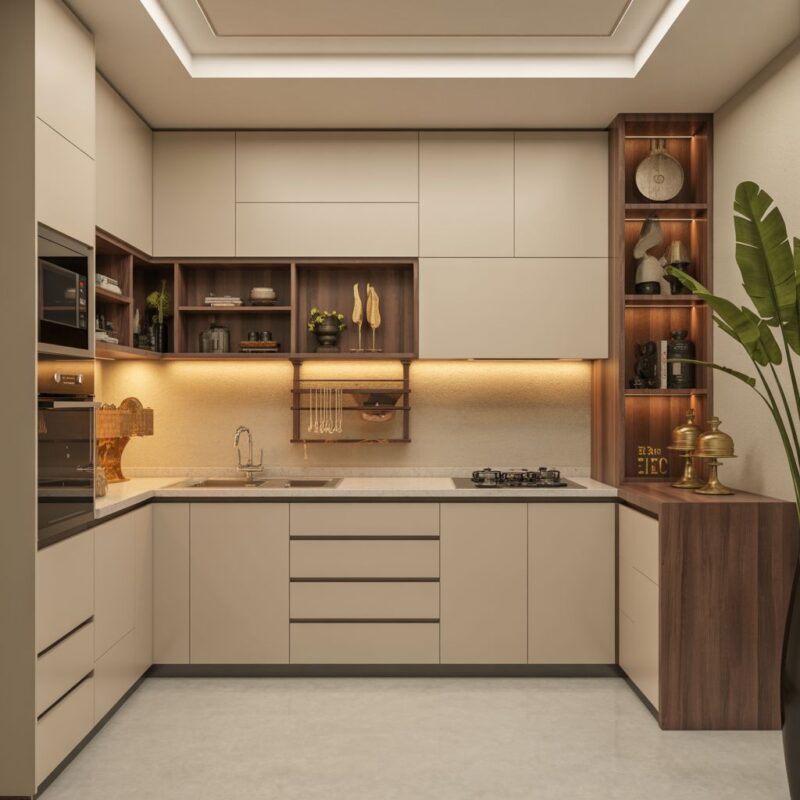 So sánh tủ bếp gỗ công nghiệp Acrylic và Laminate. Đâu là lựa chọn hoàn hảo? Tủ bếp