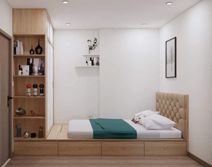 Bố trí nội thất phòng ngủ nhỏ 