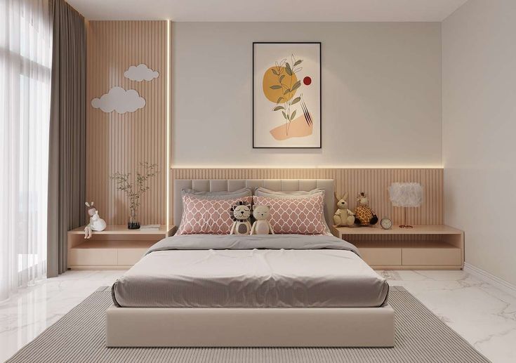Cách trang trí phòng ngủ cho bé gái đẹp, hiện đại Trang trí phòng ngủ cho bé gái