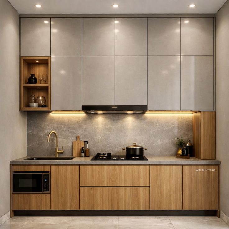 So sánh tủ bếp gỗ công nghiệp Acrylic và Laminate. Đâu là lựa chọn hoàn hảo? Tủ bếp
