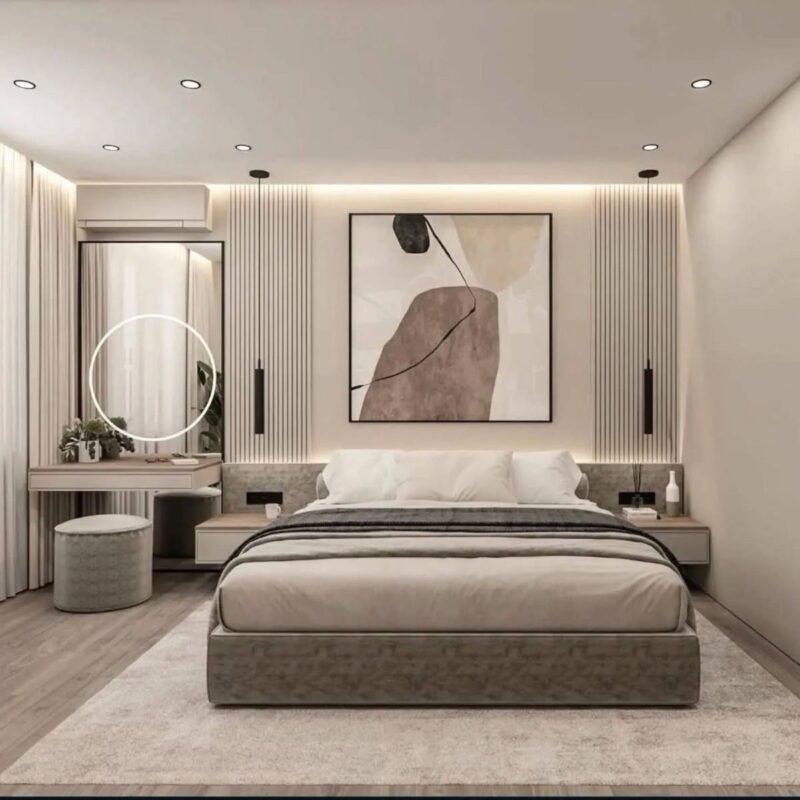 Cách trang trí giường ngủ trong khách sạn đẹp Giường ngủ trong khách sạn