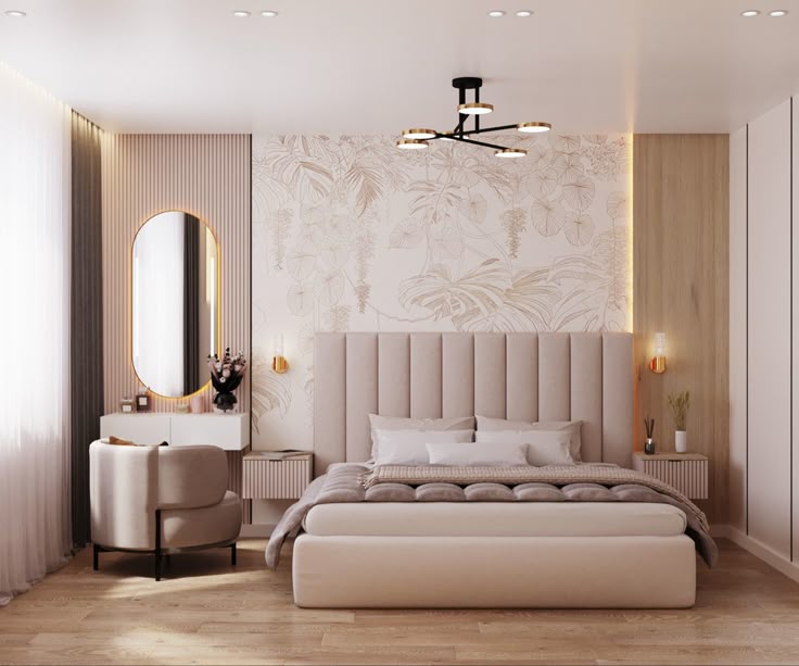 Có nên đặt gương trong phòng ngủ không? Ưu và nhược điểm Gương ở phòng ngủ