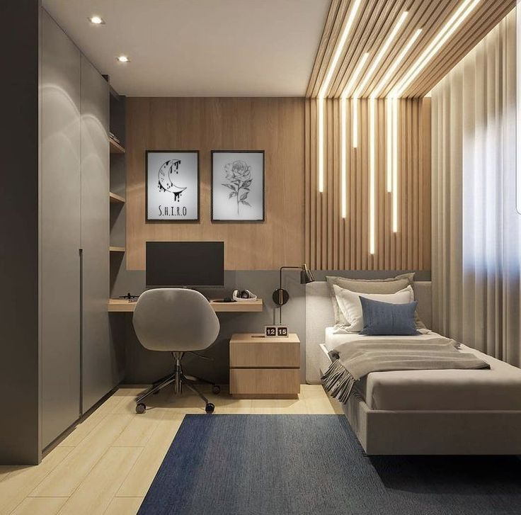 Cách bố trí phòng ngủ nhỏ 5m2 đầy đủ công năng phòng ngủ nhỏ 5m2