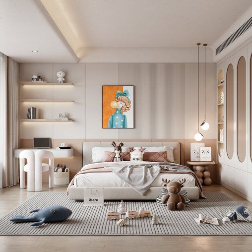 Tổng hợp các kiểu trang trí phòng ngủ dễ thương Phòng ngủ dễ thương