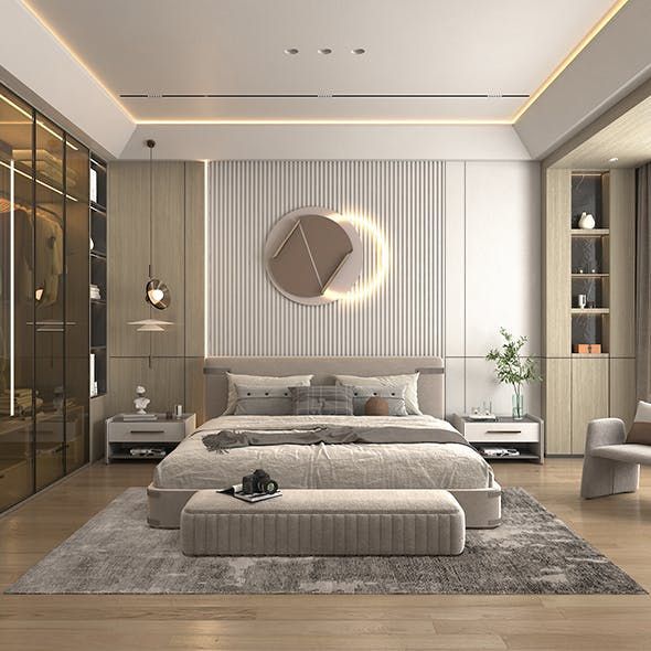 Tổng hợp các màu trang trí phòng ngủ hiện đại, sang trọng Phòng ngủ