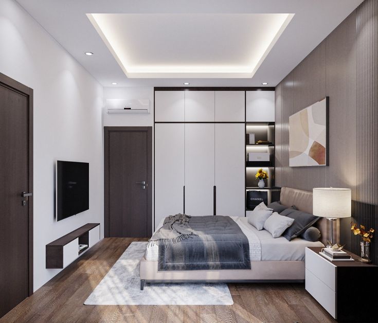 10 mẫu phòng ngủ đơn giản đẹp hiện đại và đầy đủ công năng Phòng ngủ đơn giản