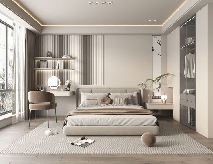 Cách trang trí kệ phòng ngủ đẹp, hiện đại Kệ phòng ngủ
