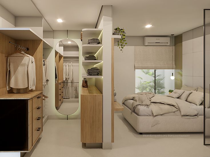 Phòng ngủ liền phòng thay đồ 