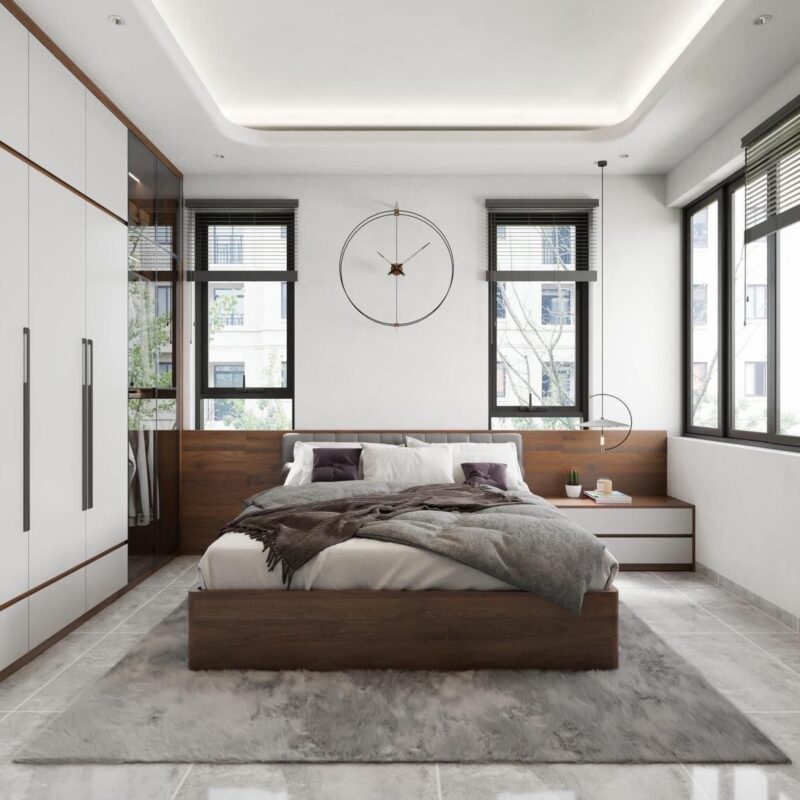 Cách trang trí phòng ngủ cho bé gái đẹp, hiện đại Phòng ngủ 10m2