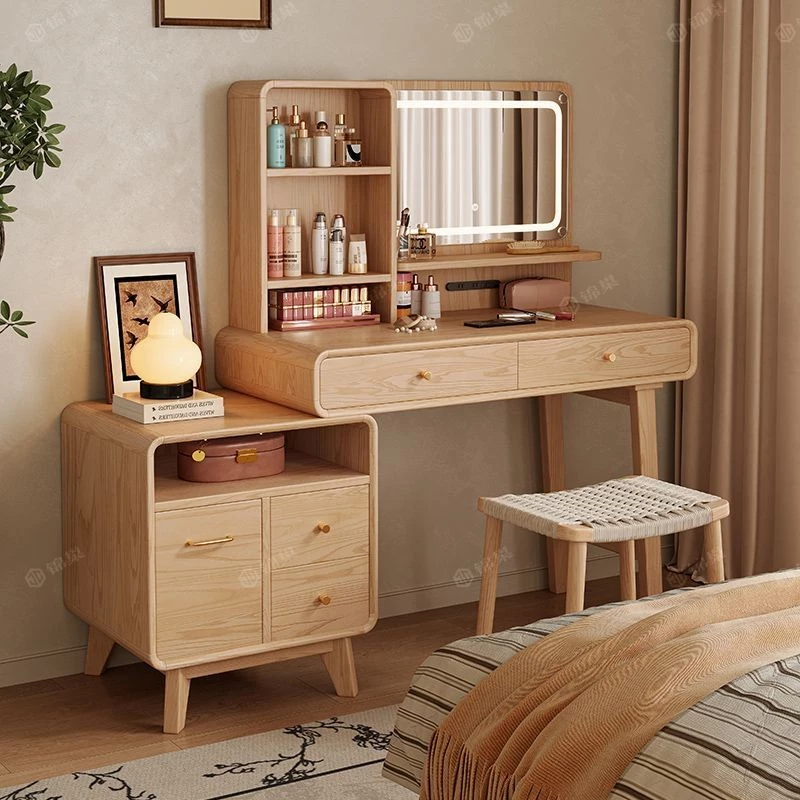 Gợi ý các mẫu bàn gỗ trang trí phòng ngủ đẹp. Cách bố trí thẩm mỹ và tiện nghi Bàn gỗ trang trí phòng ngủ