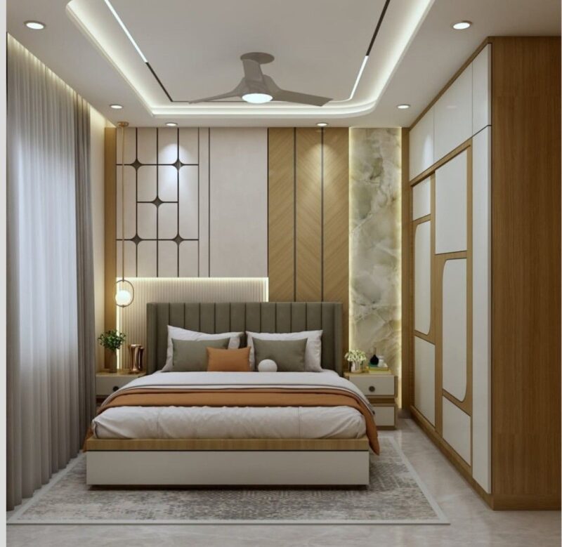 Phòng ngủ nhỏ không có giường 