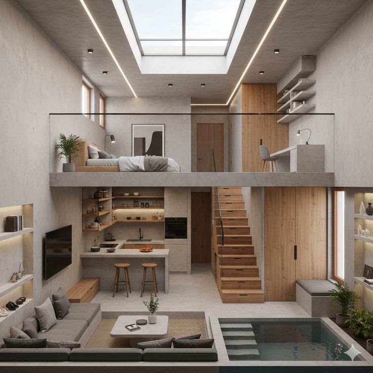 Cách trang trí phòng ngủ gác xếp đẹp và thông minh Phòng ngủ gác xếp