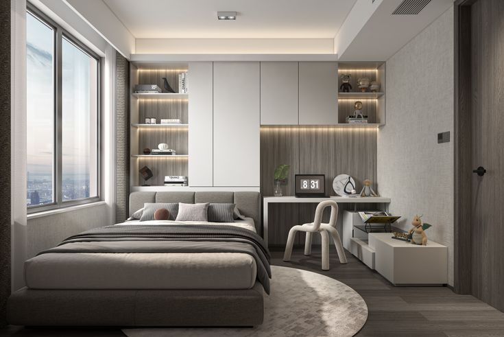 Phòng ngủ nhỏ 6m2 