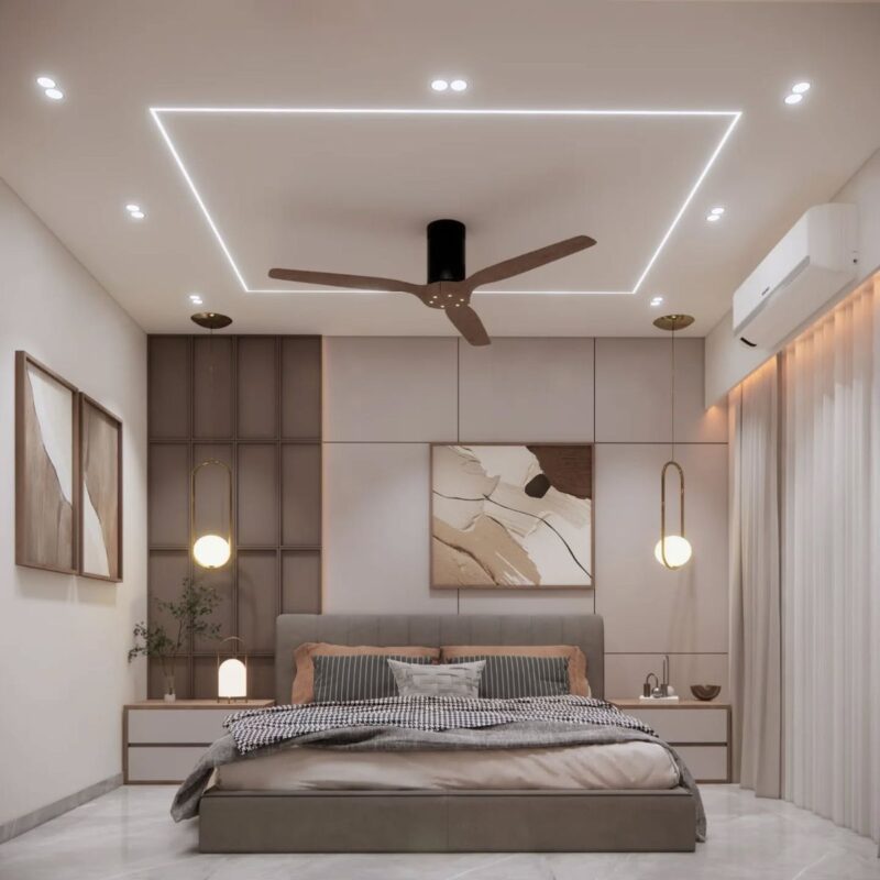Phòng ngủ nhỏ không có giườn