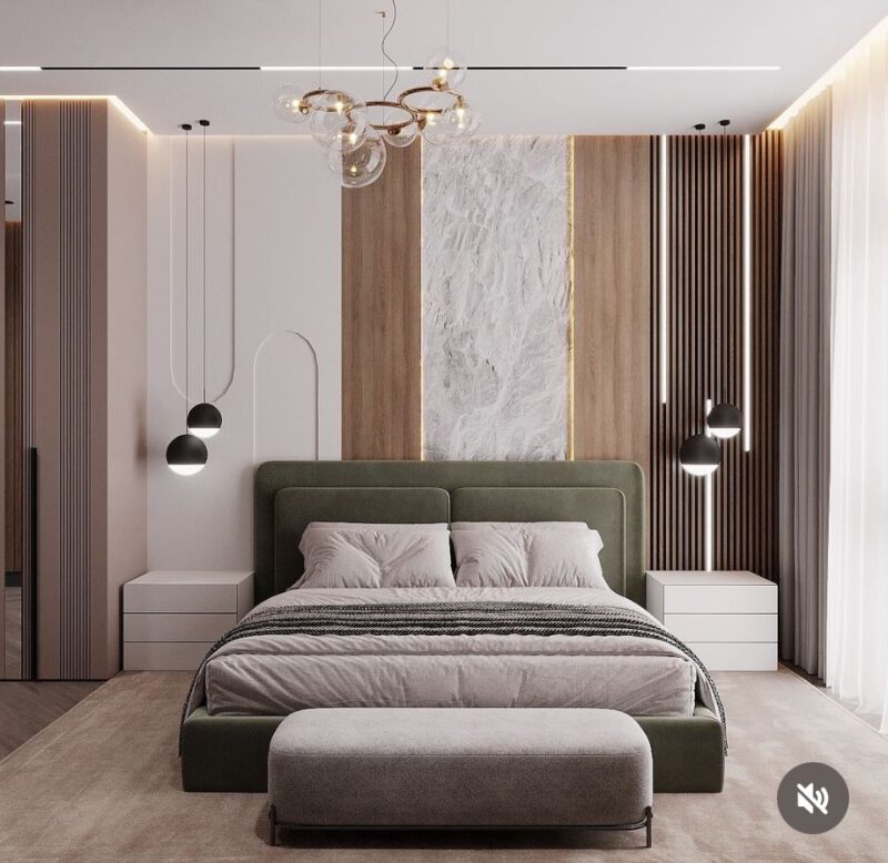 Phòng ngủ nhỏ không có giường 