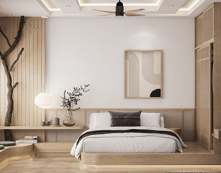 Phòng ngủ nhỏ không có giường 