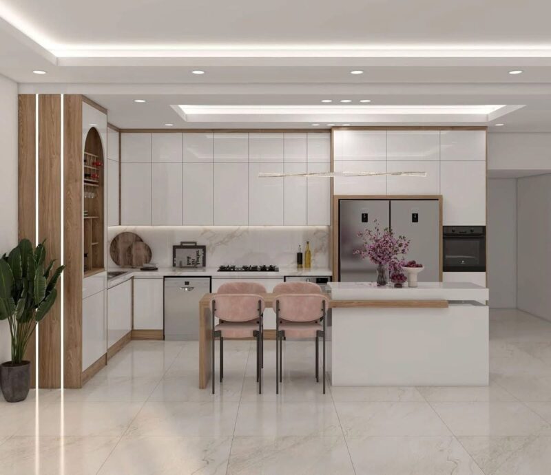 Tổng hợp các mẫu nhà bếp đơn giản tại Nội thất Hoàng Sơn Mẫu nhà bếp đơn giản