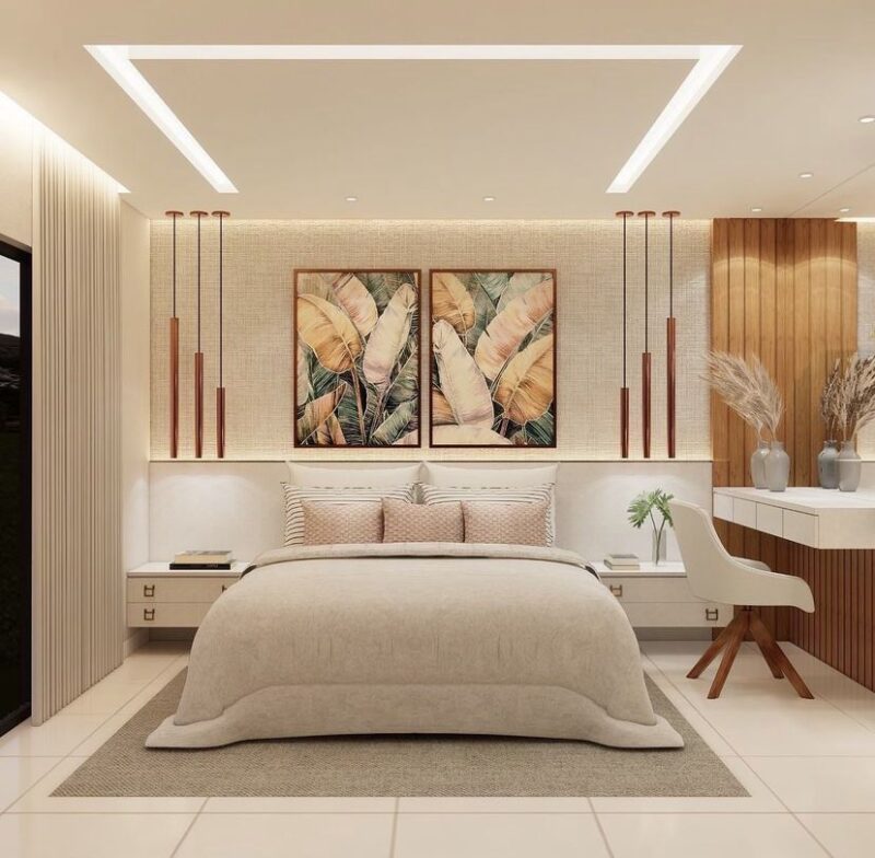 Phòng ngủ nhỏ không có giường 