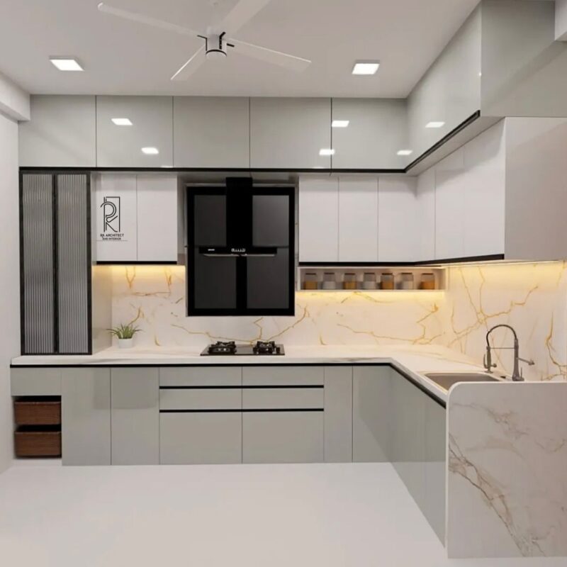 Tổng hợp các mẫu nhà bếp đơn giản tại Nội thất Hoàng Sơn Mẫu nhà bếp đơn giản