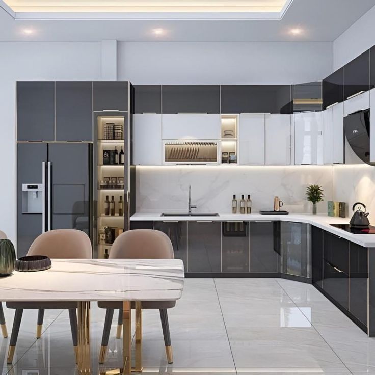 Nhà bếp đơn giản và đẹp 
