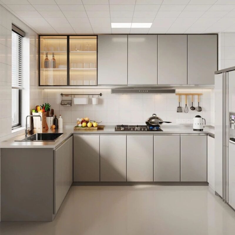 Nhà bếp đẹp và đơn giản 