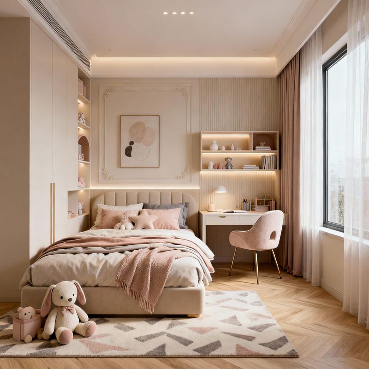 Cách trang trí phòng ngủ nhỏ đẹp cho nữ Phòng ngủ nhỏ đẹp cho nữ