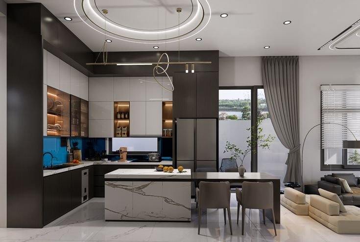 Tổng hợp các mẫu quầy bar tủ bếp đẹp, sang trọng tại Nội thất Hoàng Sơn Quầy bar tủ bếp