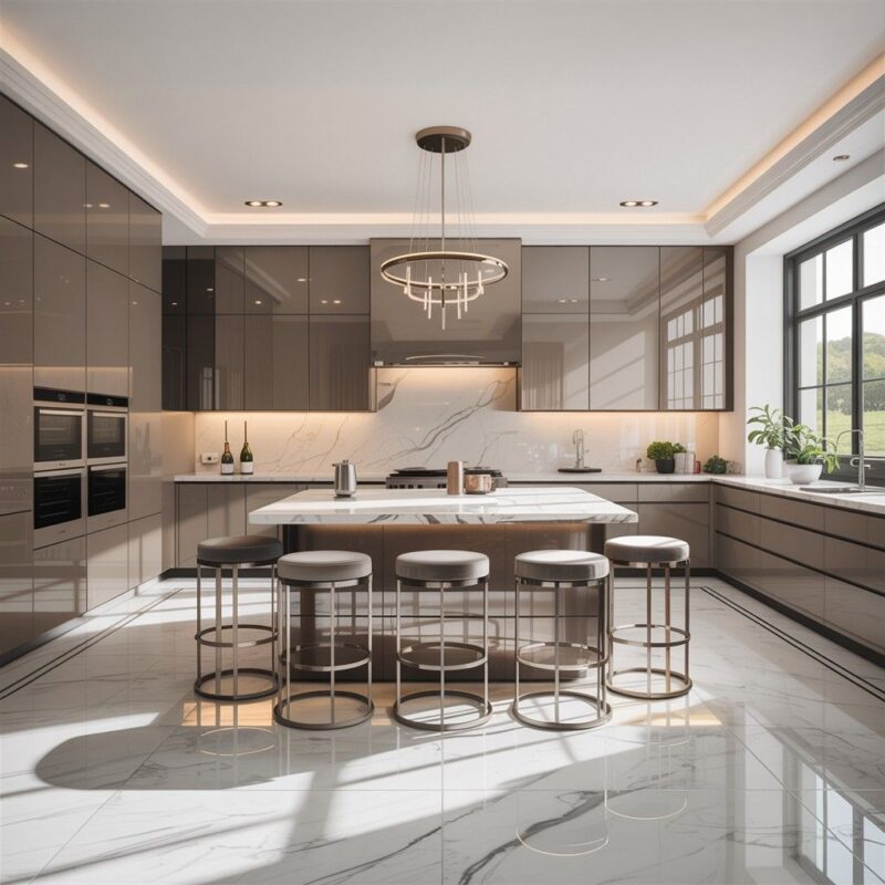 Tổng hợp các mẫu nhà bếp đơn giản tại Nội thất Hoàng Sơn Mẫu nhà bếp đơn giản